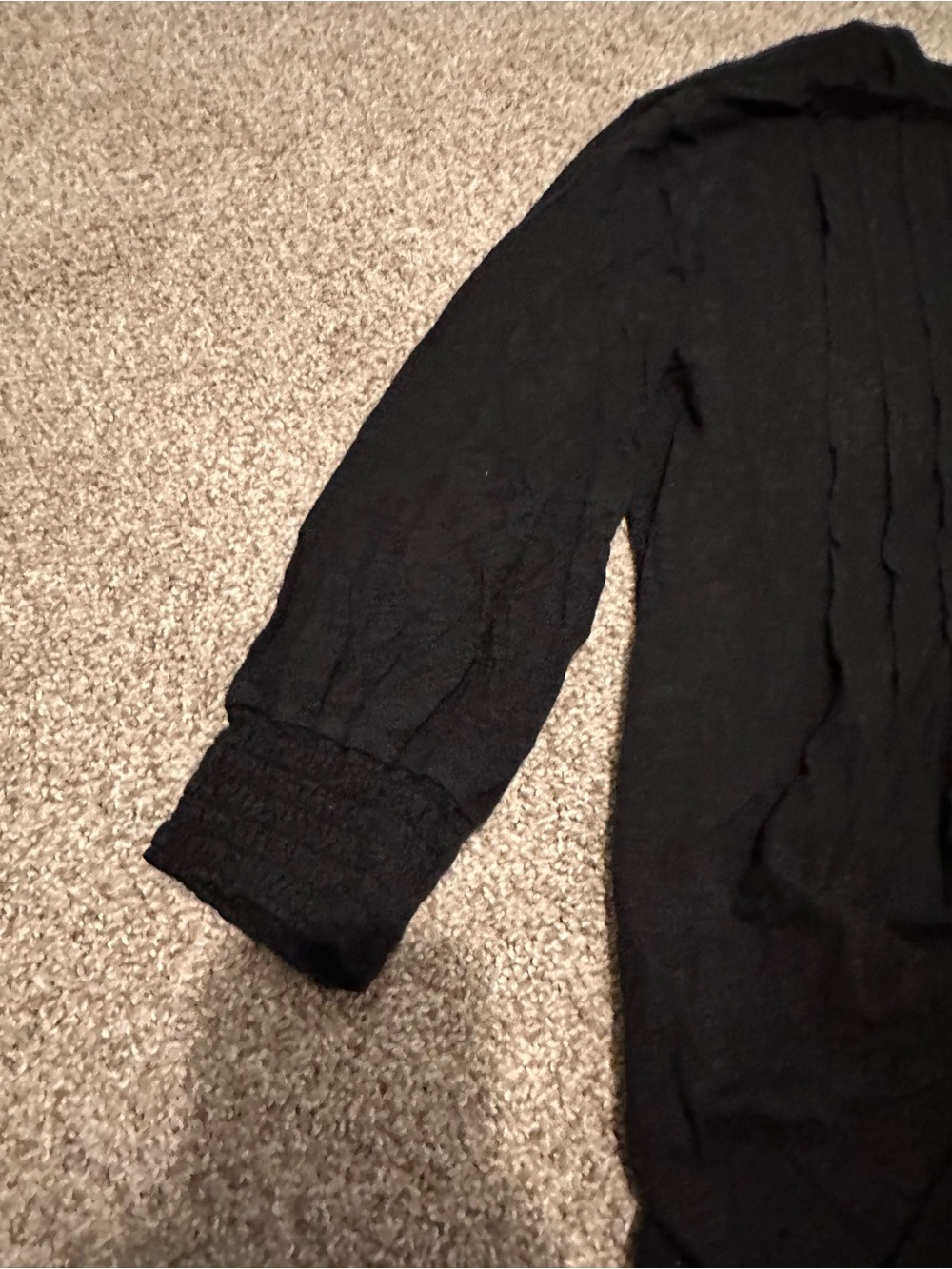 Knox Rose Black Long Sleeve Blouse - Picture 5 of 8